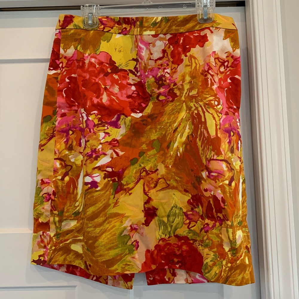 Floral Pencil Skirt